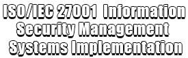 ISOIEC 27001 Information Security Management Systems Implementation Logo